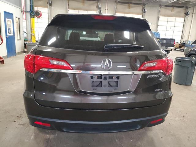 5J8TB4H54EL017504 - 2014 ACURA RDX TECHNOLOGY BLACK photo 6