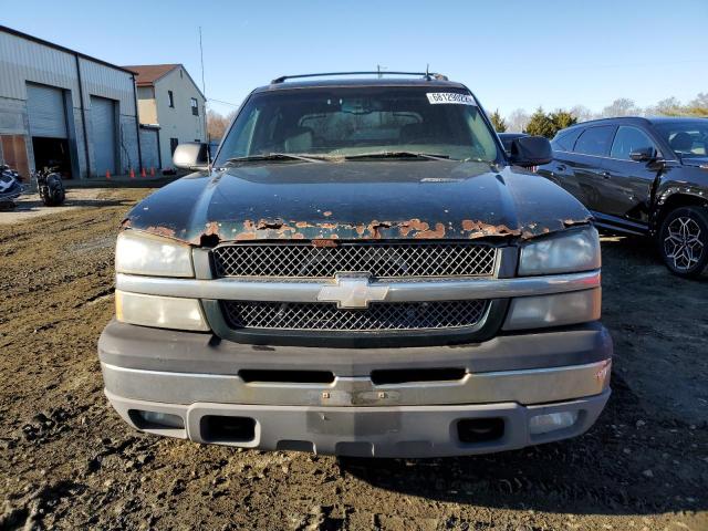 3GNEK12TX4G333781 - 2004 CHEVROLET AVALANCHE K1500 GREEN photo 5