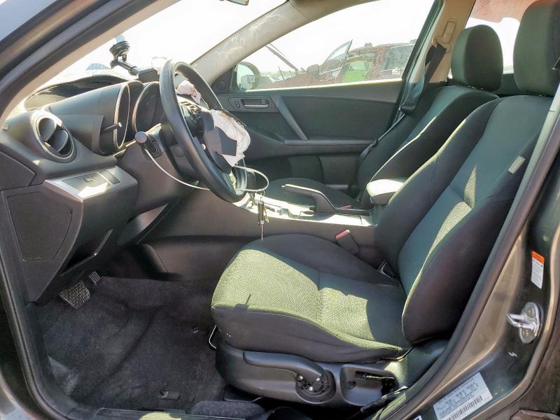 JM1BL1VF1B1408748 - 2011 MAZDA 3 I GRAY photo 7