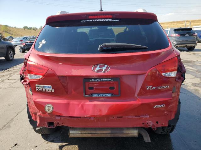 KM8JUCAC2CU534001 - 2012 HYUNDAI TUCSON GLS RED photo 6