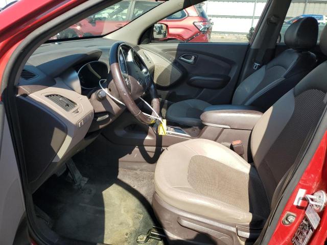 KM8JUCAC2CU534001 - 2012 HYUNDAI TUCSON GLS RED photo 7