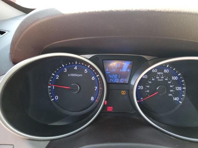 KM8JUCAC2CU534001 - 2012 HYUNDAI TUCSON GLS RED photo 9