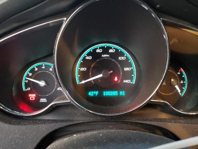 1G1ZE5E70BF370126 - 2011 CHEVROLET MALIBU LTZ შავი ფოტო 9