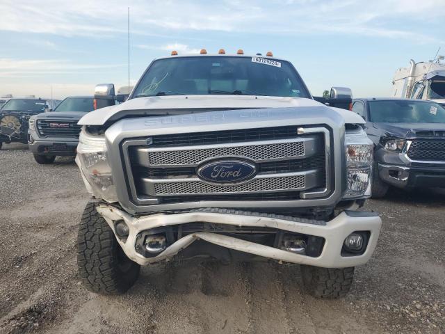 1FT7W2BT1FEB66314 - 2015 FORD F250 SUPER DUTY WHITE photo 5