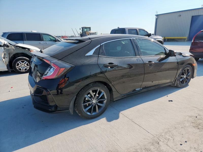 SHHFK7H64MU216395 - 2021 HONDA CIVIC EX BLACK photo 3