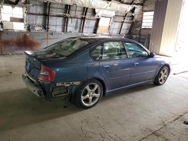 4S3BL626467203705 - 2006 SUBARU LEGACY 2.5I LIMITED BLUE photo 3