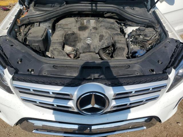 4JGDF6EE1JB136310 - 2018 MERCEDES-BENZ GLS 450 4MATIC WHITE photo 12