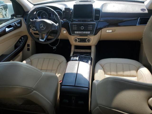 4JGDF6EE1JB136310 - 2018 MERCEDES-BENZ GLS 450 4MATIC WHITE photo 8