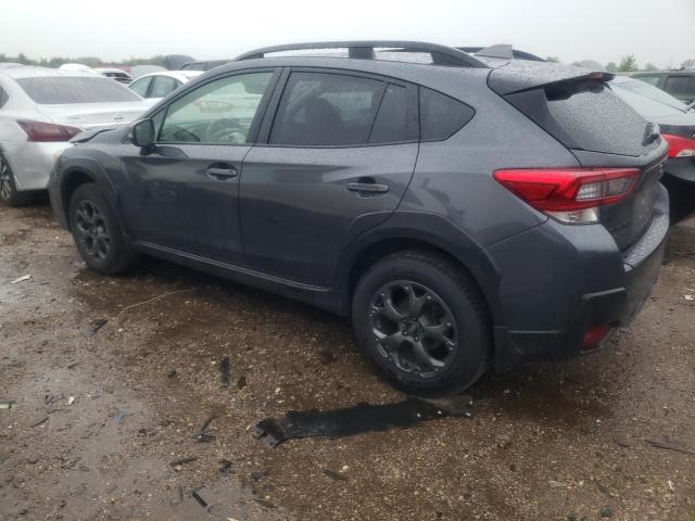 JF2GTHSC5MH383146 - 2021 SUBARU CROSSTREK SPORT GRAY photo 2