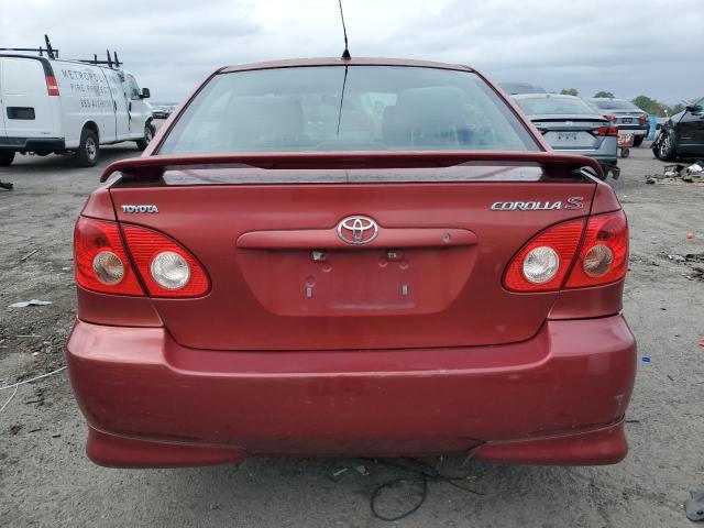 1NXBR32E25Z375473 - 2005 TOYOTA COROLLA CE RED photo 6