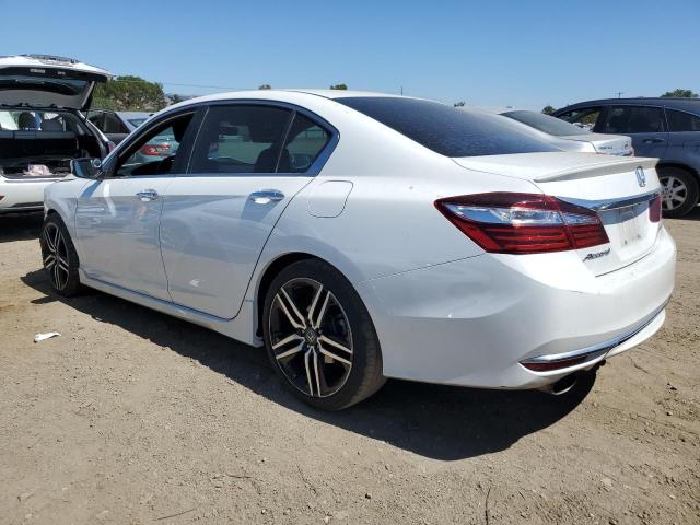 1HGCR2F50GA050856 - 2016 HONDA ACCORD SPORT WHITE photo 2