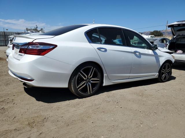 1HGCR2F50GA050856 - 2016 HONDA ACCORD SPORT WHITE photo 3