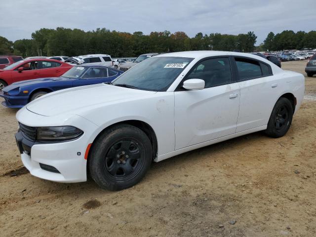 2C3CDXAT8MH682005 - 2021 DODGE CHARGER POLICE WHITE photo 1