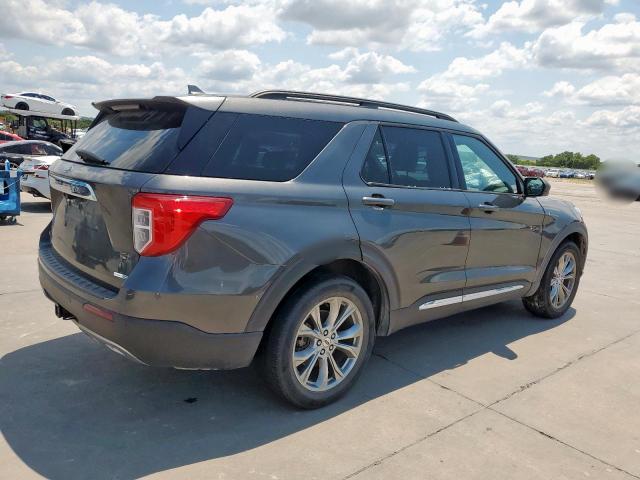 1FMSK8DH4LGA20860 - 2020 FORD EXPLORER XLT ნაცრისფერი ფოტო 3