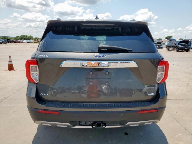 1FMSK8DH4LGA20860 - 2020 FORD EXPLORER XLT ნაცრისფერი ფოტო 6