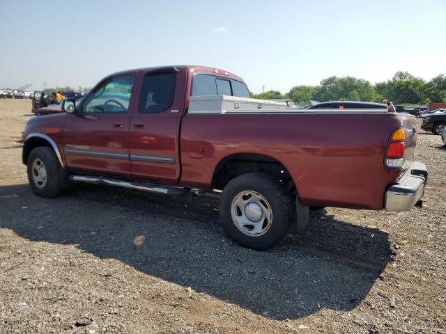 5TBBT44183S416902 - 2003 TOYOTA TUNDRA ACCESS CAB SR5 BURGUNDY photo 2