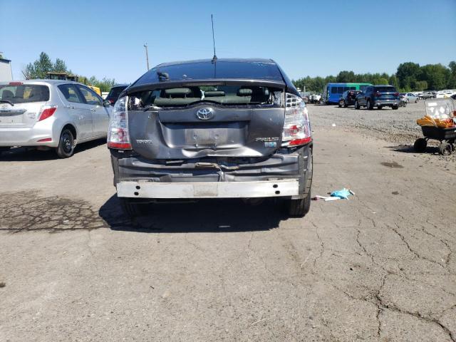 JTDKB20U663190413 - 2006 TOYOTA PRIUS GRAY photo 6