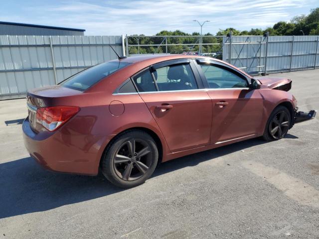 1G1PG5SC3C7232336 - 2012 CHEVROLET CRUZE LT Orange Foto 3
