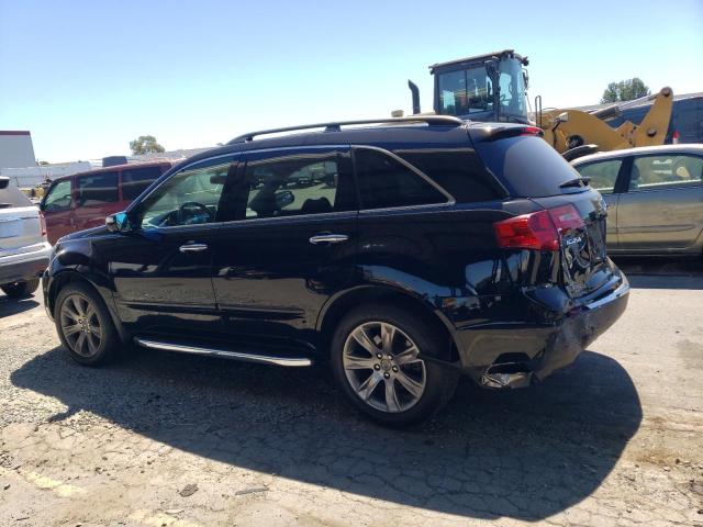 2HNYD2H72BH535232 - 2011 ACURA MDX ADVANCE BLACK photo 2