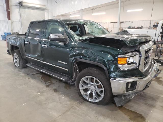 3GTU2VEC9EG562364 - 2014 GMC SIERRA K1500 SLT GREEN photo 4