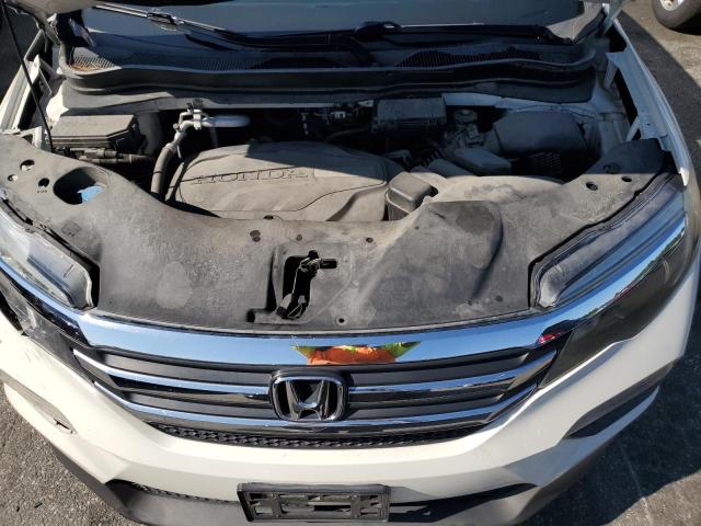 5FNYF6H84HB092533 - 2017 HONDA PILOT EXL WHITE photo 12