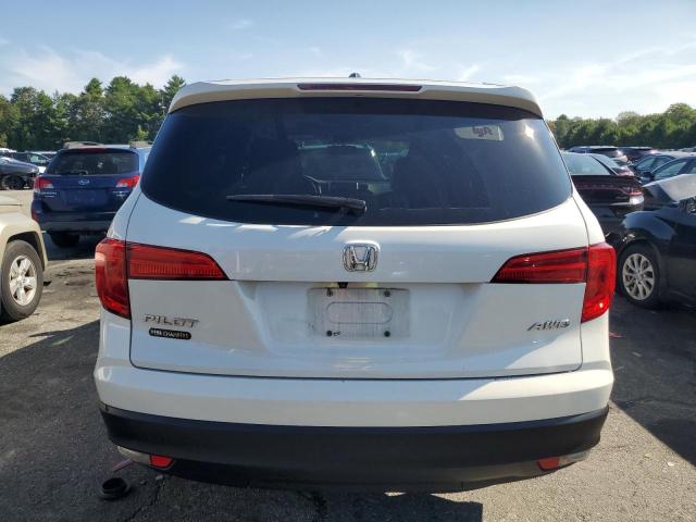 5FNYF6H84HB092533 - 2017 HONDA PILOT EXL WHITE photo 6