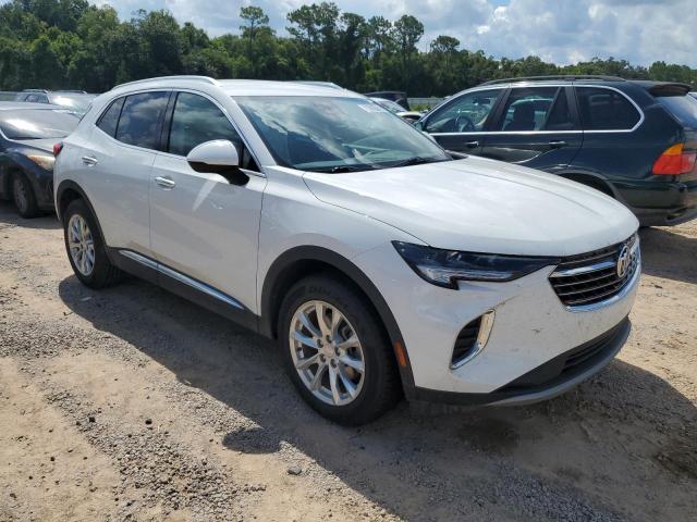 LRBAZLR42MD056147 - 2021 BUICK ENVISION PREFERRED WHITE photo 4