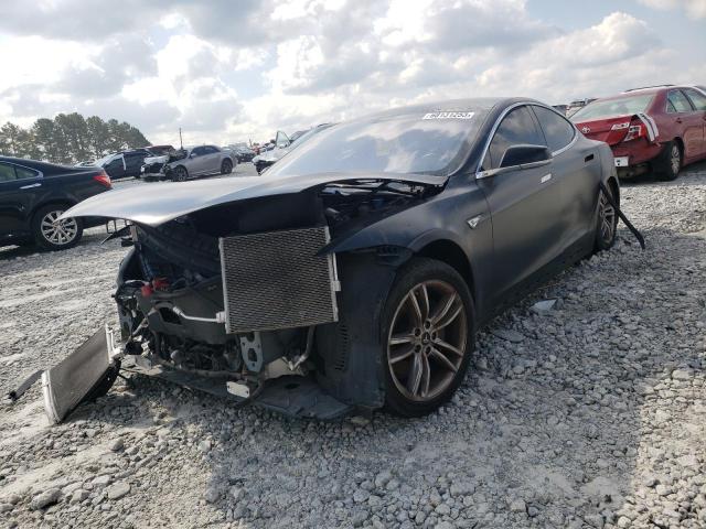 5YJSA1AG1DFP04867 - 2013 TESLA MODEL S Սև լուսանկար 1