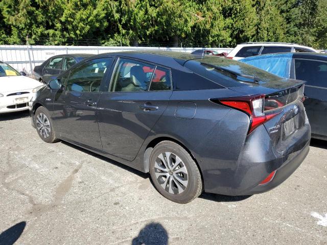 JTDL9MFU5M3022598 - 2021 TOYOTA PRIUS LE GRAY photo 2