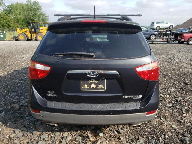 KM8NU73C18U073256 - 2008 HYUNDAI VERACRUZ GLS BLACK photo 6