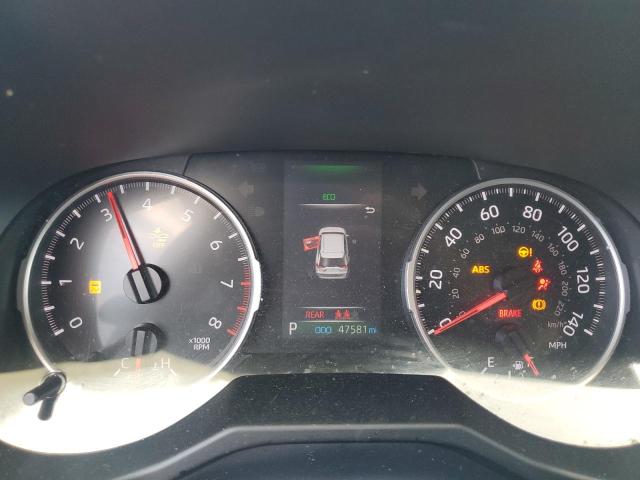 2T3W1RFV6KW021822 - 2019 TOYOTA RAV4 XLE رمادي صورة 9