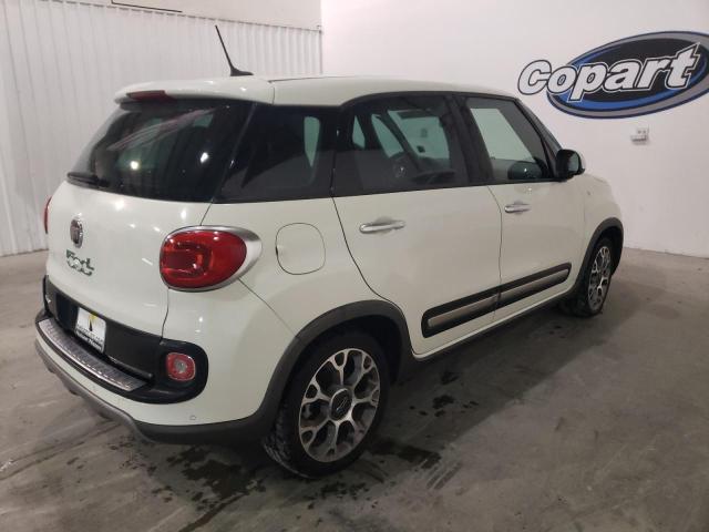 ZFBCFADH2EZ020919 - 2014 FIAT 500L TREKKING WHITE photo 3