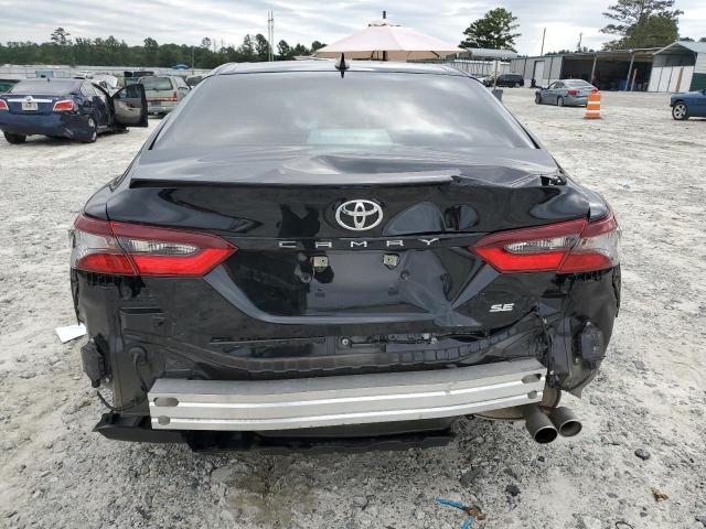 4T1S11AK1RU204190 - 2024 TOYOTA CAMRY SE NIGHT SHADE BLACK photo 6