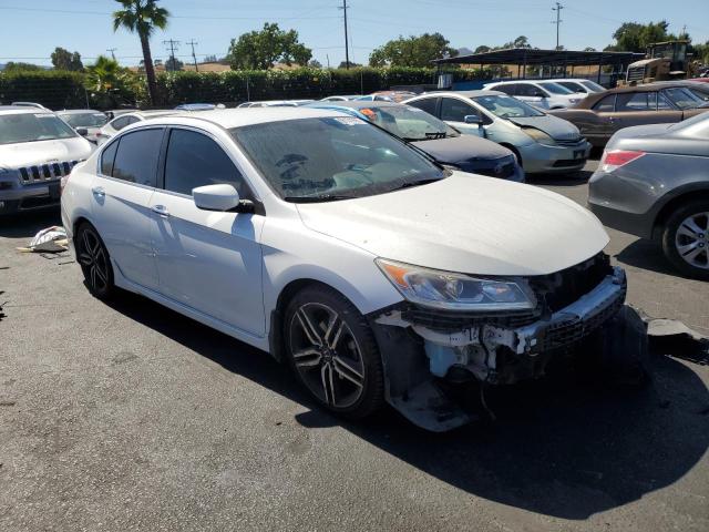 1HGCR2F57GA221425 - 2016 HONDA ACCORD SPORT თეთრი ფოტო 4