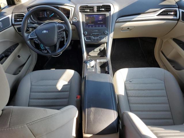 3FA6P0LU5KR143961 - 2019 FORD FUSION SE BLUE photo 8