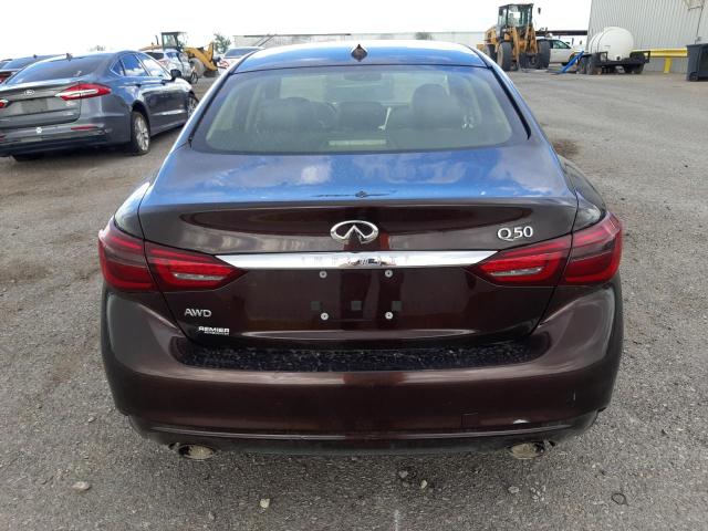 JN1EV7AR9LM250186 - 2020 INFINITI Q50 PURE PURPLE photo 6