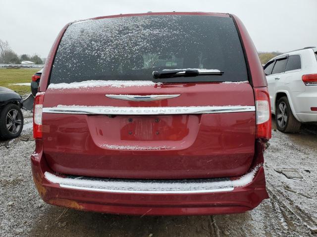 2C4RC1BG3FR731180 - 2015 CHRYSLER TOWN & COU TOURING წითელი ფოტო 6