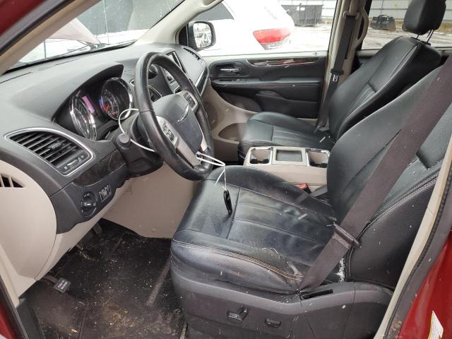 2C4RC1BG3FR731180 - 2015 CHRYSLER TOWN & COU TOURING წითელი ფოტო 7