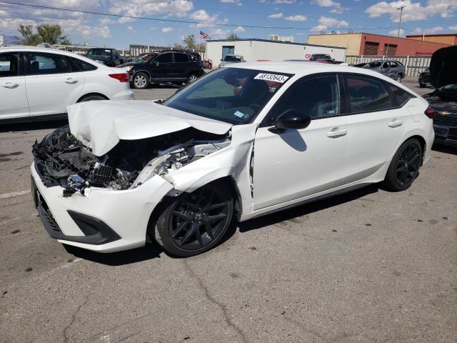 19XFL2H85NE002266 - 2022 HONDA CIVIC SPORT 白色 照片 1