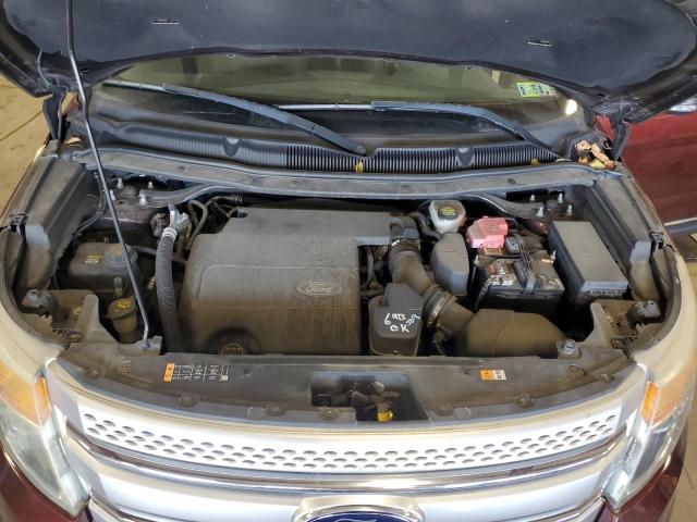 1FM5K8D81FGA74473 - 2015 FORD EXPLORER XLT Qəhvəyi foto 12