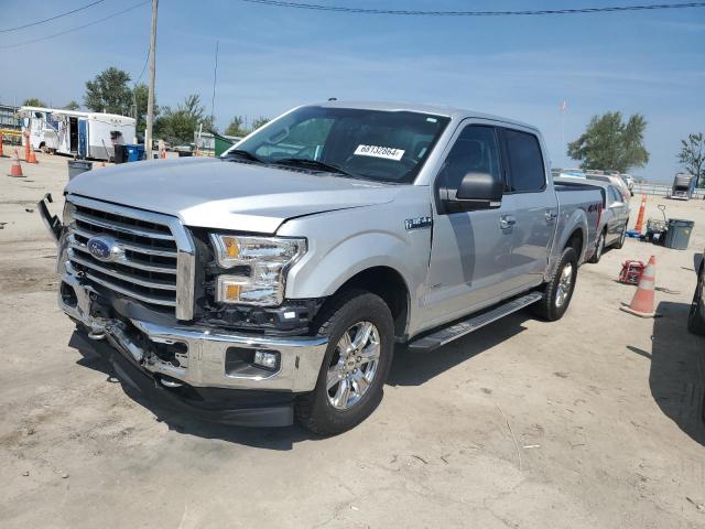 1FTEW1EGXHKC69624 - 2017 FORD F150 SUPERCREW SILVER photo 1