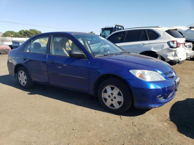 2HGES163X4H625371 - 2004 HONDA CIVIC DX VP ლურჯი ფოტო 4