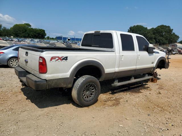 1FT7W2BT4FEC20737 - 2015 FORD F250 SUPER DUTY Սպիտակ լուսանկար 3