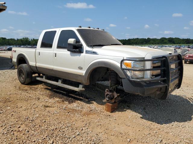 1FT7W2BT4FEC20737 - 2015 FORD F250 SUPER DUTY Սպիտակ լուսանկար 4