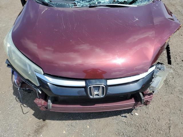 2HKRM4H55FH637870 - 2015 HONDA CR-V EX RED photo 12