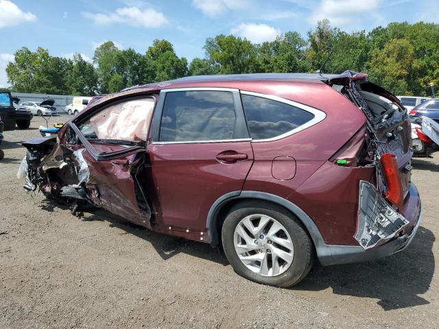 2HKRM4H55FH637870 - 2015 HONDA CR-V EX RED photo 2