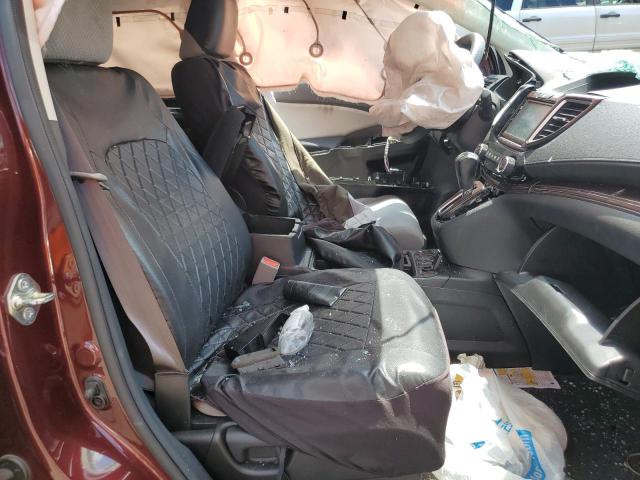 2HKRM4H55FH637870 - 2015 HONDA CR-V EX RED photo 7