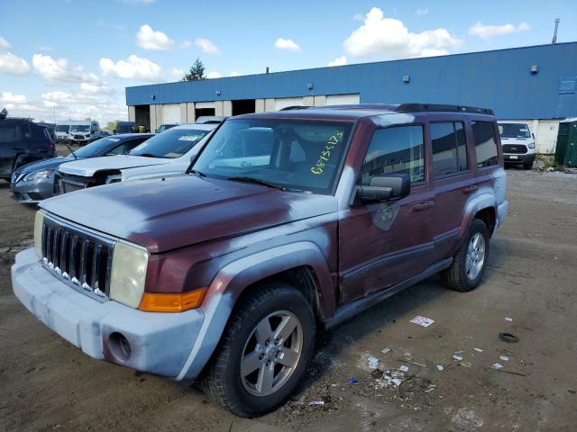 1J8HG48KX7C519716 - 2007 JEEP COMMANDER 勃艮第红 照片 1