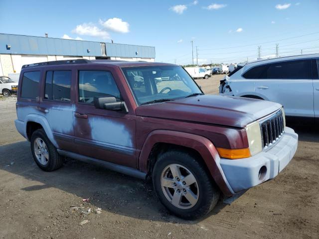 1J8HG48KX7C519716 - 2007 JEEP COMMANDER 勃艮第红 照片 4