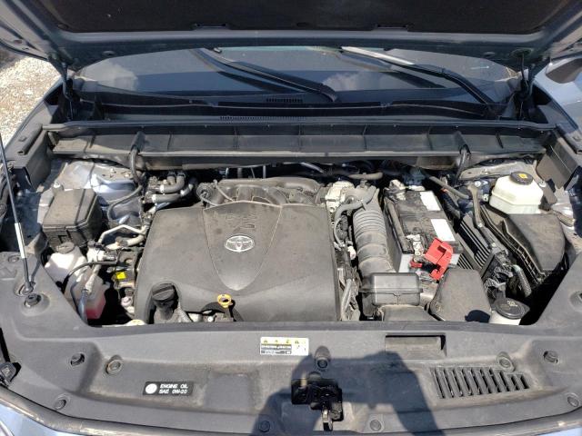 5TDGZRAH8LS011892 - 2020 TOYOTA HIGHLANDER XLE BLUE photo 12